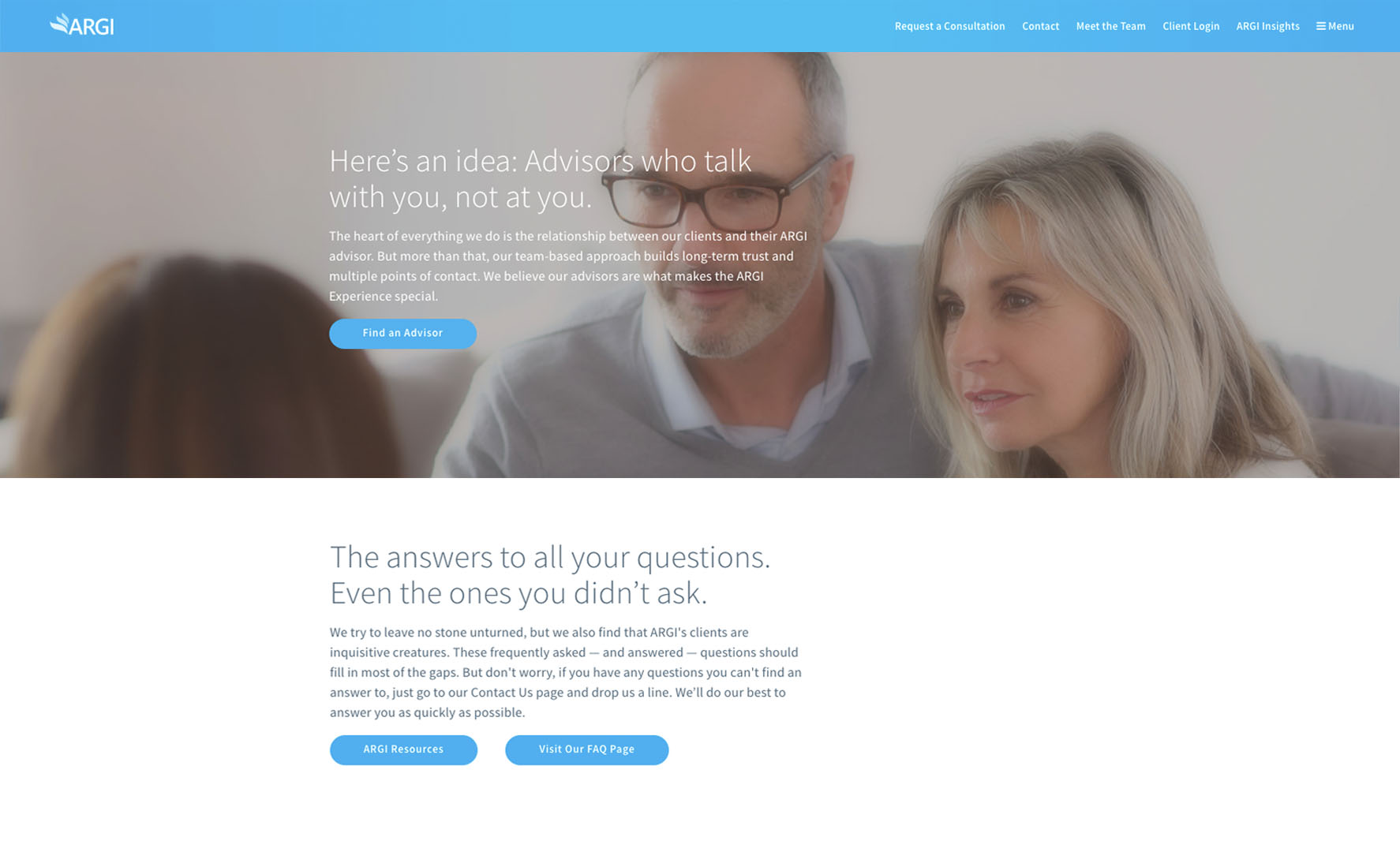 ARGI Financial Group project image