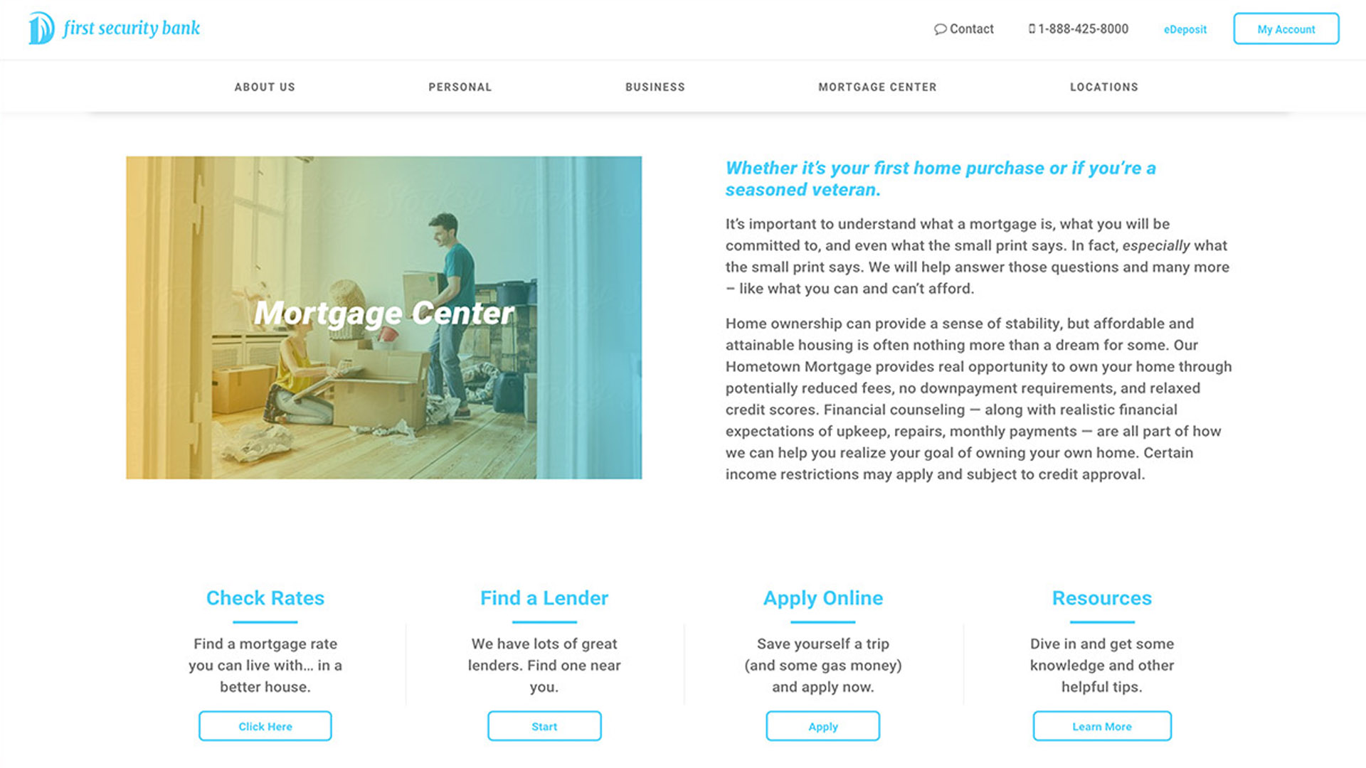 First Security Bank project image